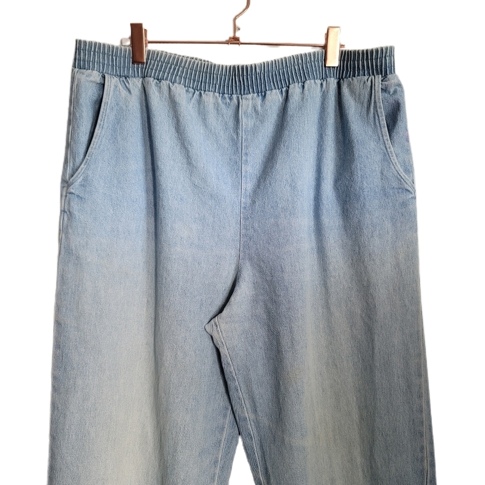 Vintage St Germain Jeans M Medium Blue Pull On - Picture 2 of 5
